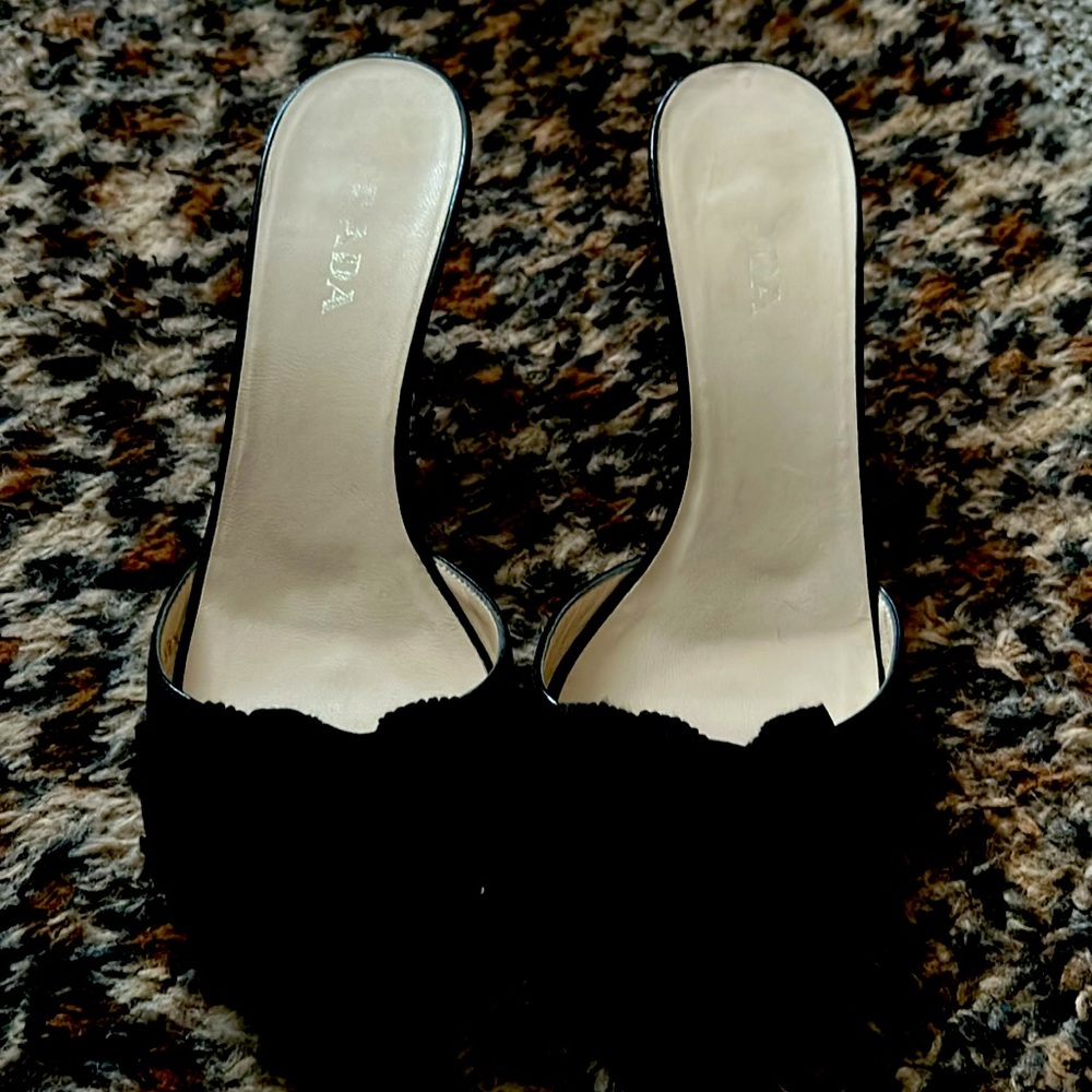 Cute Prada taffetas classic sandal